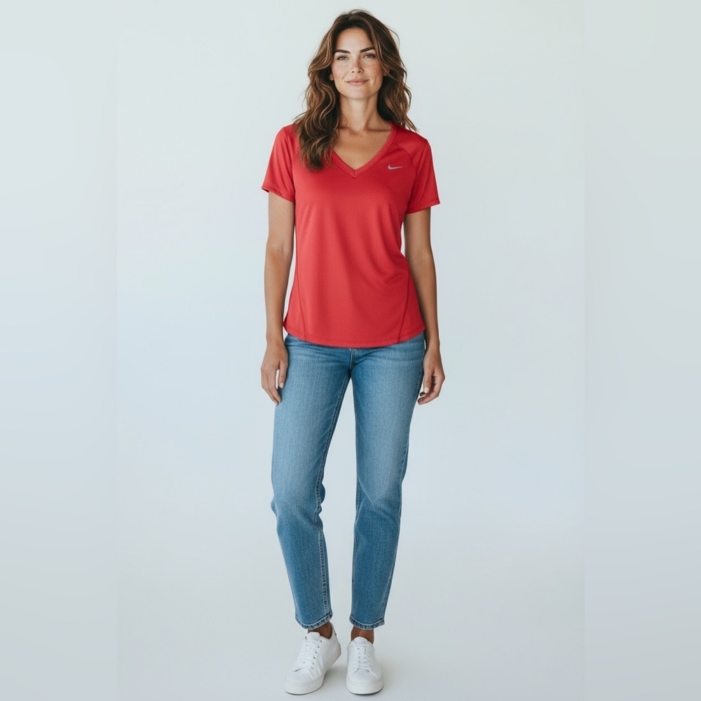 *30off3* NWOT. Nike Dri-Fit dark coral top